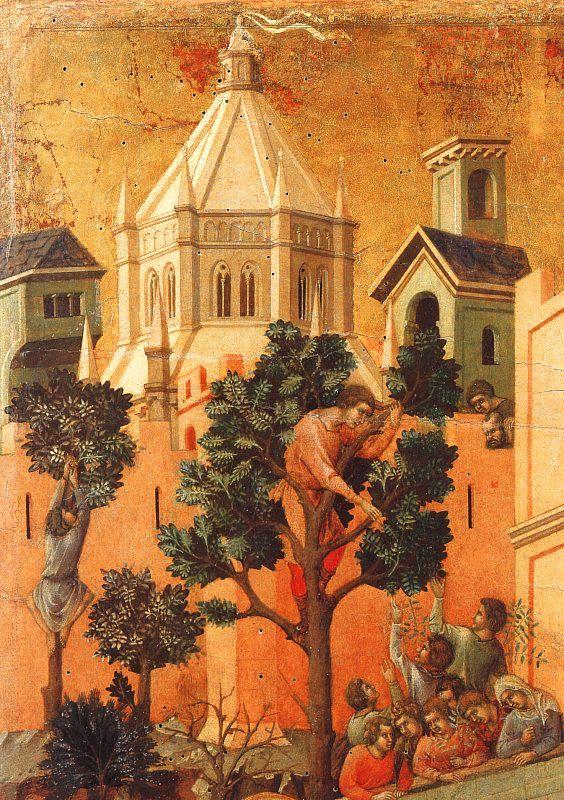 Duccio di Buoninsegna Entry into Jerusalem oil painting image
